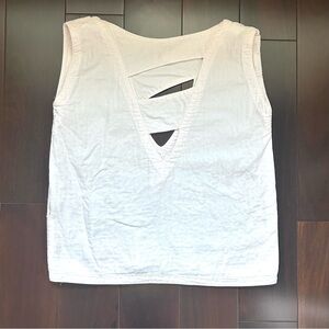 Tramway.& Paris 1980’s Geometric Slash Tank Top